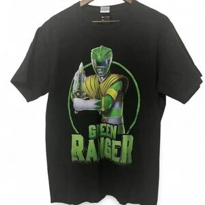 Hasbro Black Green Ranger Tee